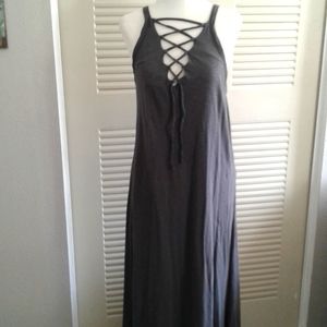 HEATHER Long Jersey Style Dress
